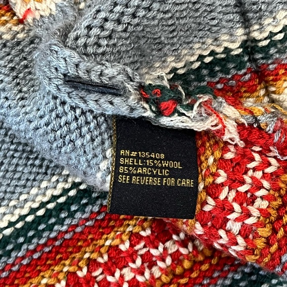 STS Ranchwear Tularosa Sweater Cardigan Grey - Picture 10 of 12